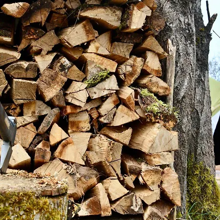 Tente Bivouac Option Bain Chauffee Au Bois אוהל מפואר *