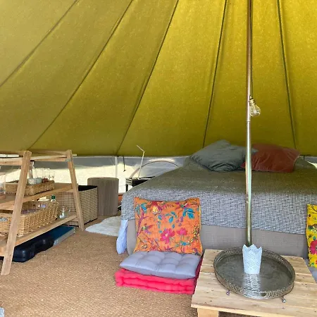 Tente Bivouac&spa Privé Avec Poêle à Bois Campismo de Luxo *