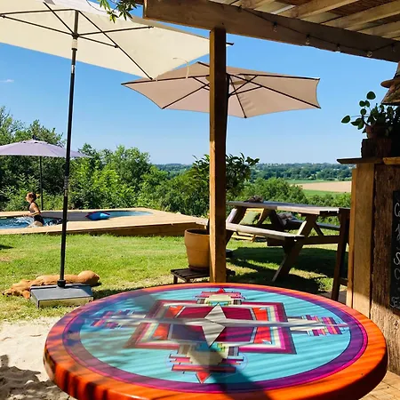 Tente Bivouac&spa Privé Avec Poêle à Bois
