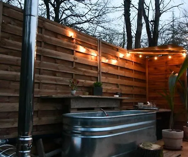 Glamping Tente Bivouac Option Bain Chauffée Au Bois *