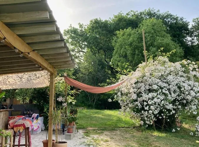 Glamping Tente Bivouac Option Bain Chauffée Au Bois *