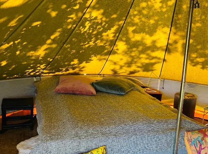 Tente Bivouac Option Bain Chauffée Au Bois *