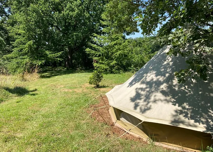 Tente Bivouac Option Bain Chauffée Au Bois Glamping